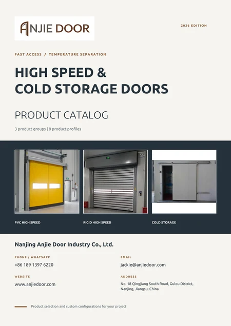 High Speed & Cold Storage Doors PDF cover