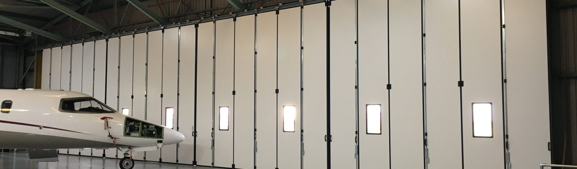 Anjie industrial door project background
