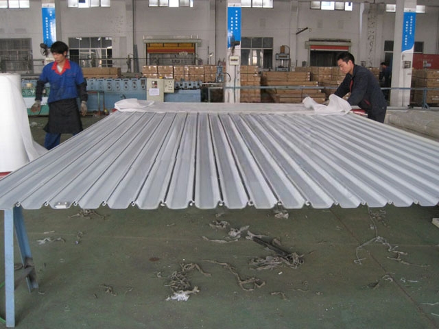Wind resistant door sheet wrapping