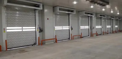 Australia metal high speed door project