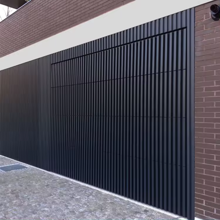 aluminum garage door for underground parking