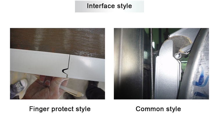 Luxury Automatic Side Opening Garage Door with PU Foam Insulated Panels detail image 10
