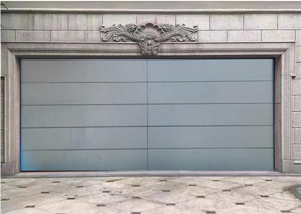 Luxury Automatic Side Opening Garage Door with PU Foam Insulated Panels product description 4
