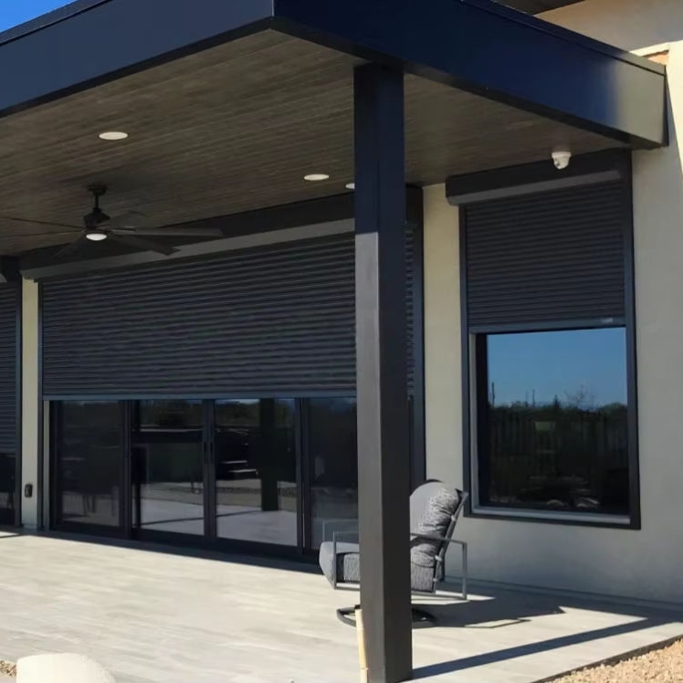 Custom Aluminum Roll Up Garage Door