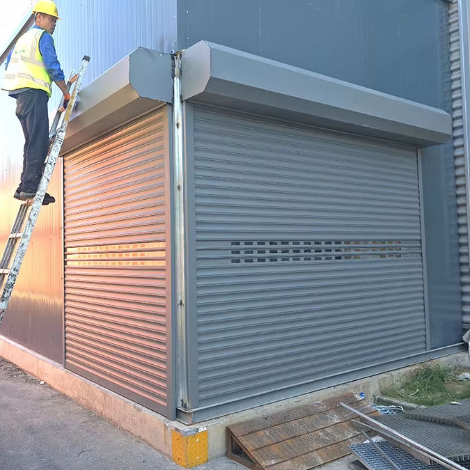 Automatic Aluminum Roller Shutter Window