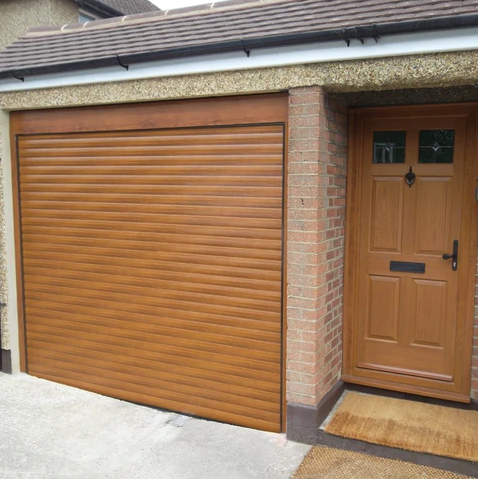 Euro Style White Aluminum Rolling Shutter