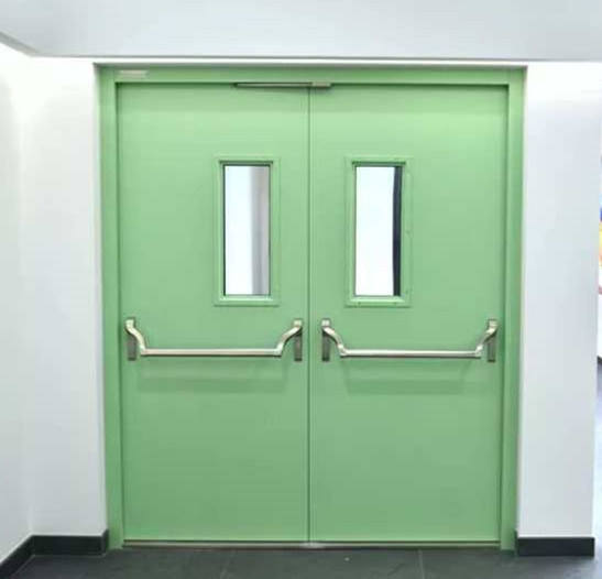 1 Hour Fire Rated Steel Door with Vision Panel
