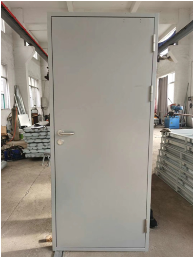 Acoustic Fire Rated Security Door finished door 1