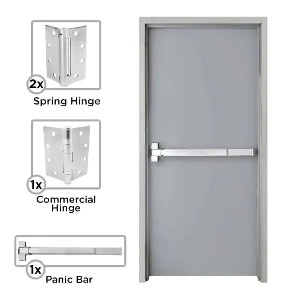 Heavy Duty Fire Rated Steel Door product description 3