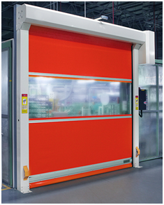 Automatic PVC High Speed Rolling Door for Factory and Warehouse