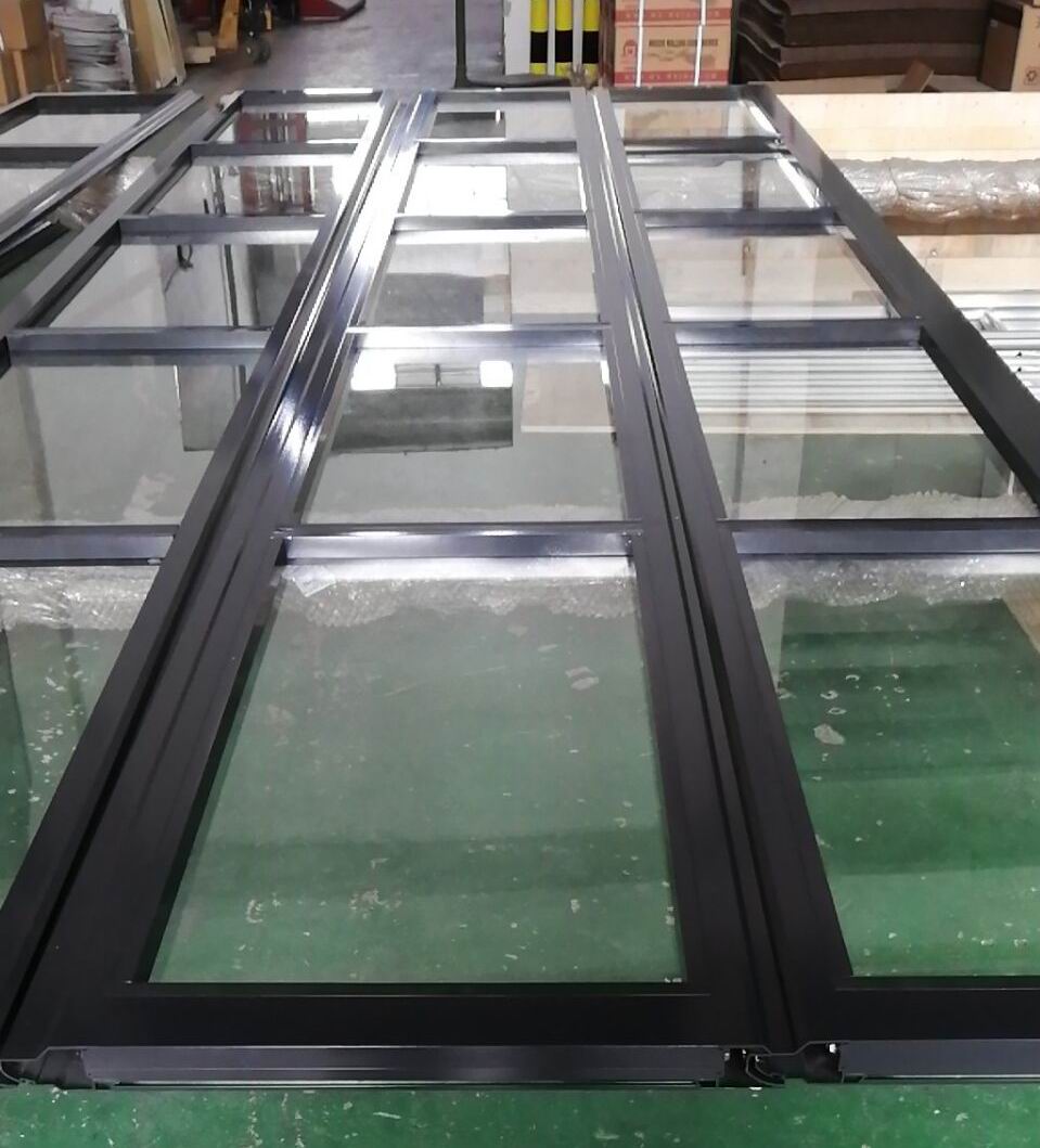 Aluminum Glass Sectional Garage Door Aluminum glass sectional garage door 1