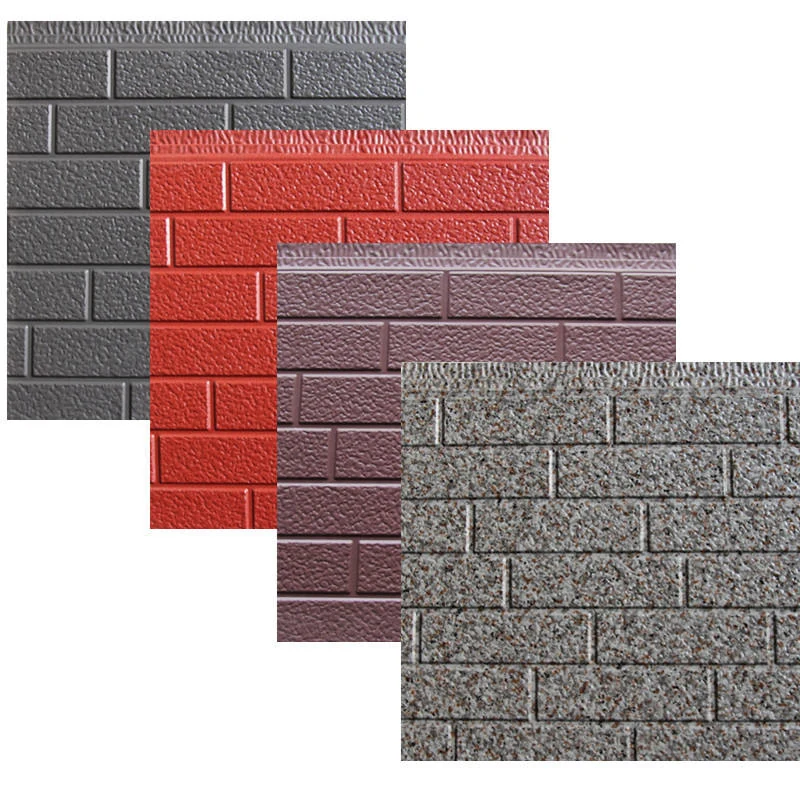 Decorative Polyurethane Sandwich Wall Panels — Panel finishes and surface options
