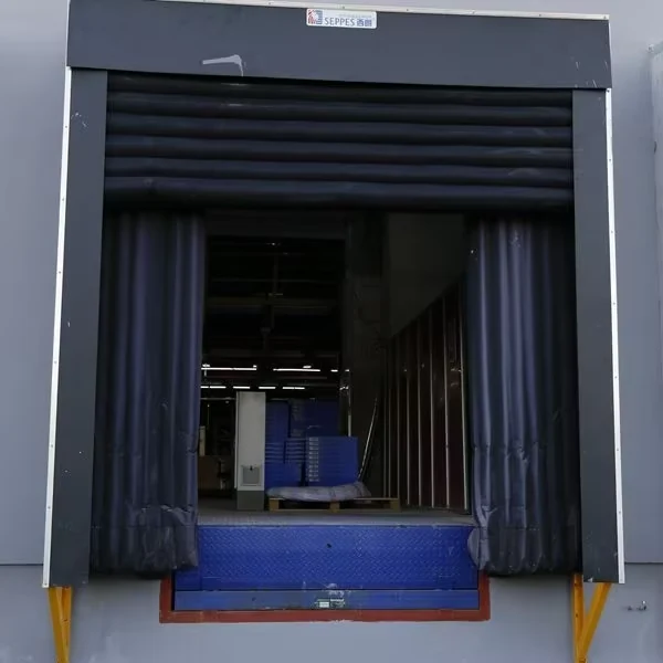 Inflatable Dock Shelter for Sectional Doors
