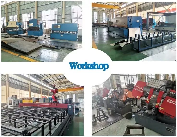 10 Ton Hydraulic Dock Leveler — Production workshop