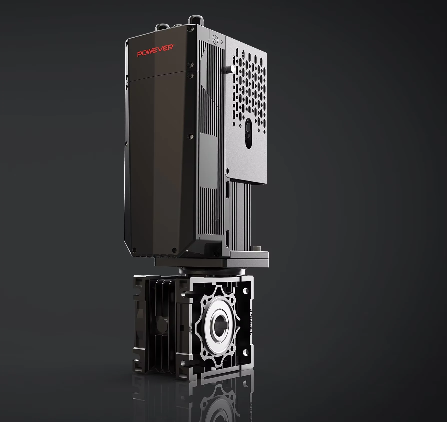 Integrated servo motor