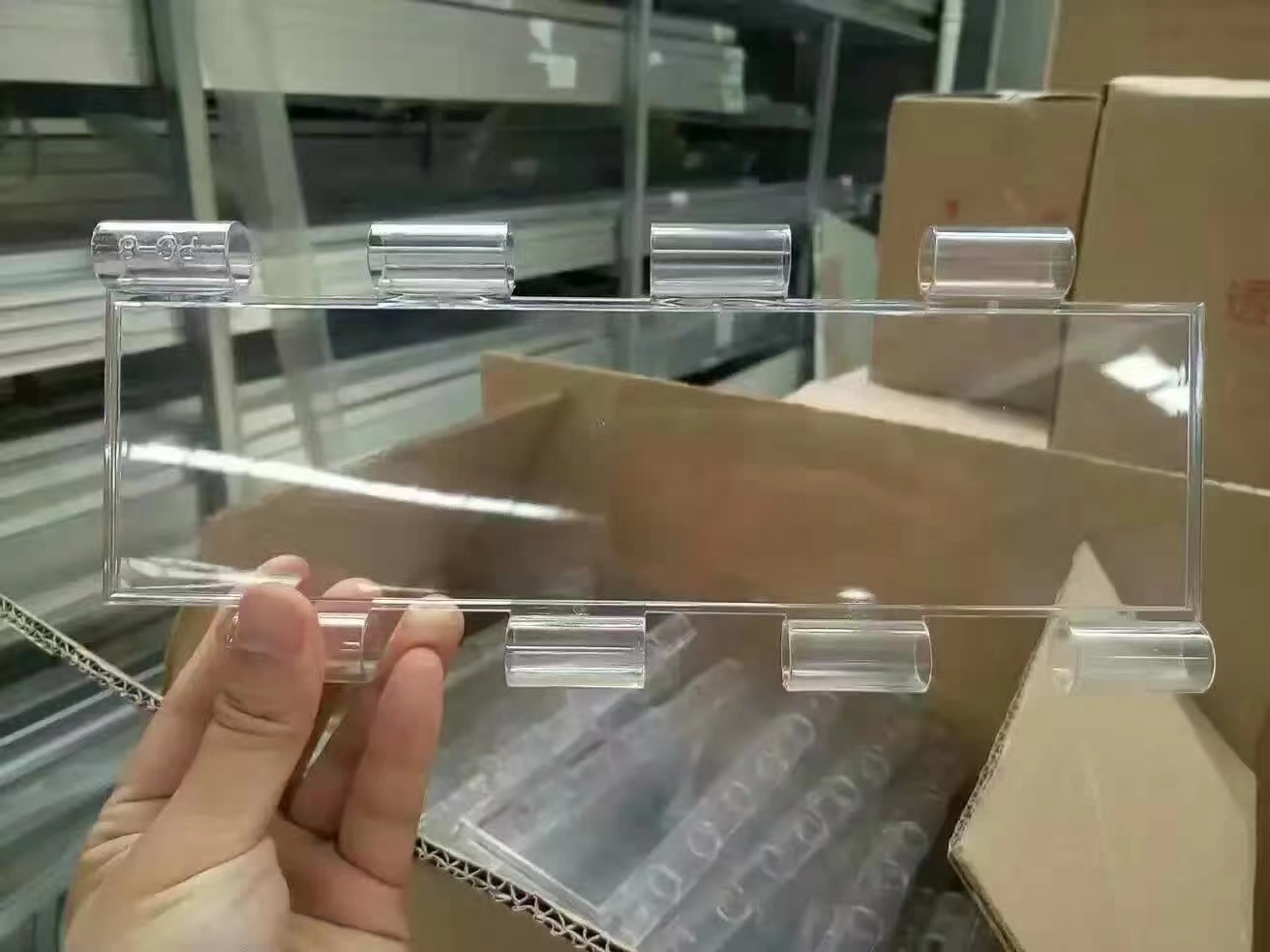 Anti-Theft Transparent Roller Shutter Door door panel option 2