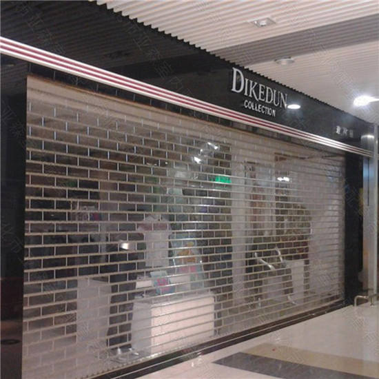 Transparent Polycarbonate Roller Shutter Door