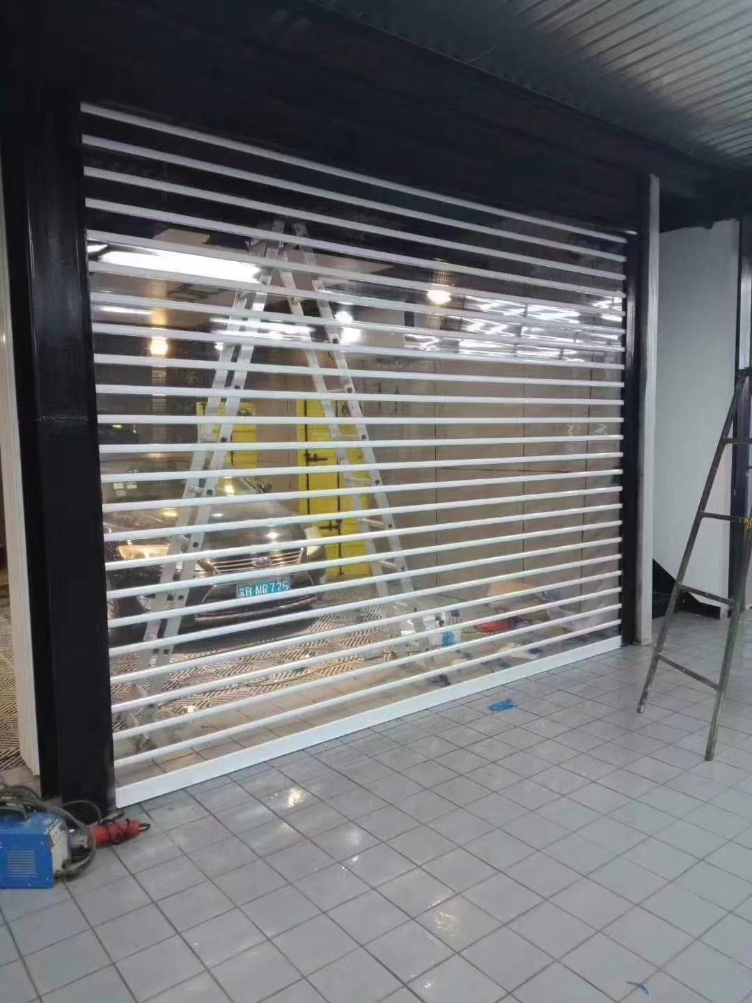 Smart Aluminum Polycarbonate Roller Shutter Door