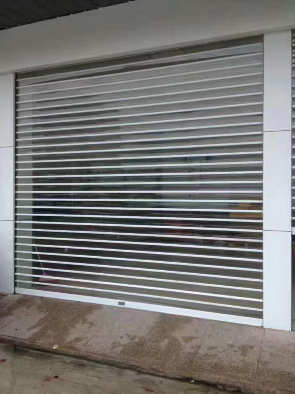 Anti-Theft Transparent Roller Shutter Door