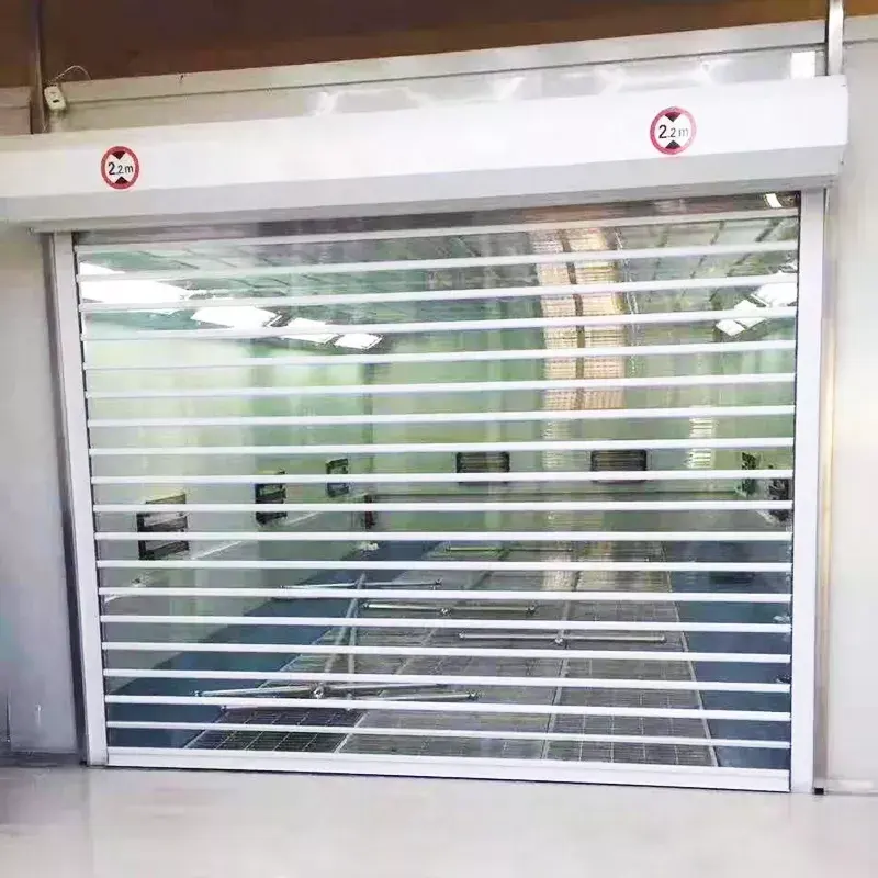 Electric Transparent Polycarbonate Roller Door