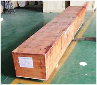 Anti-Theft Transparent Roller Shutter Door LCL packaging