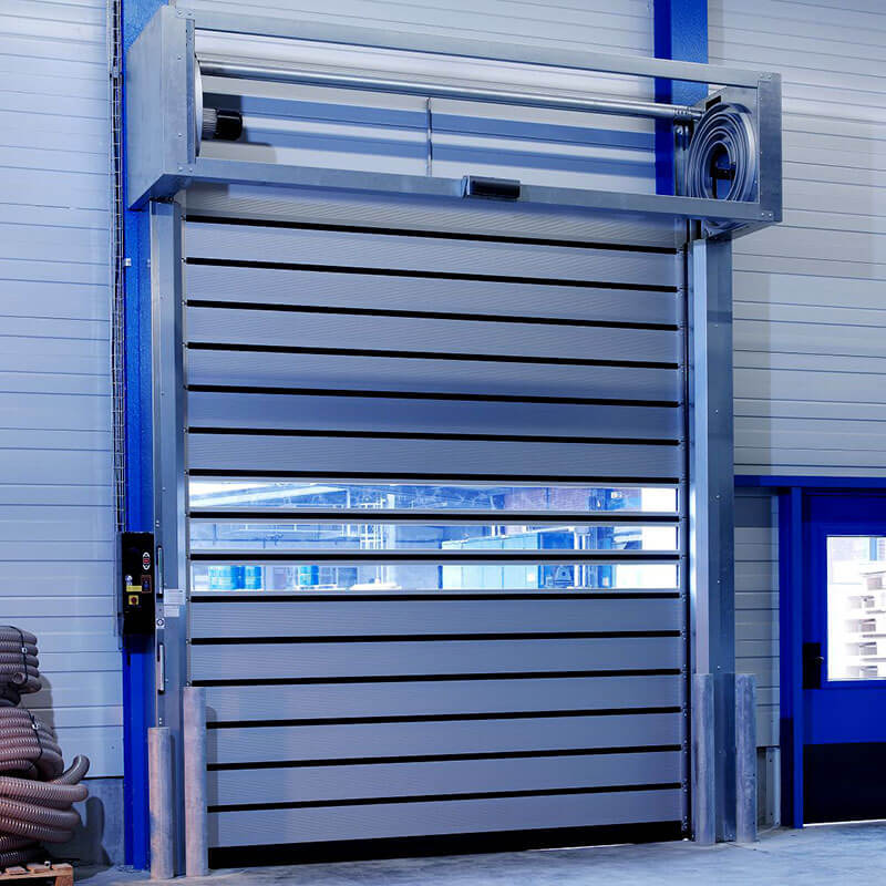 Automatic Roll-Up Spiral Door product description 1