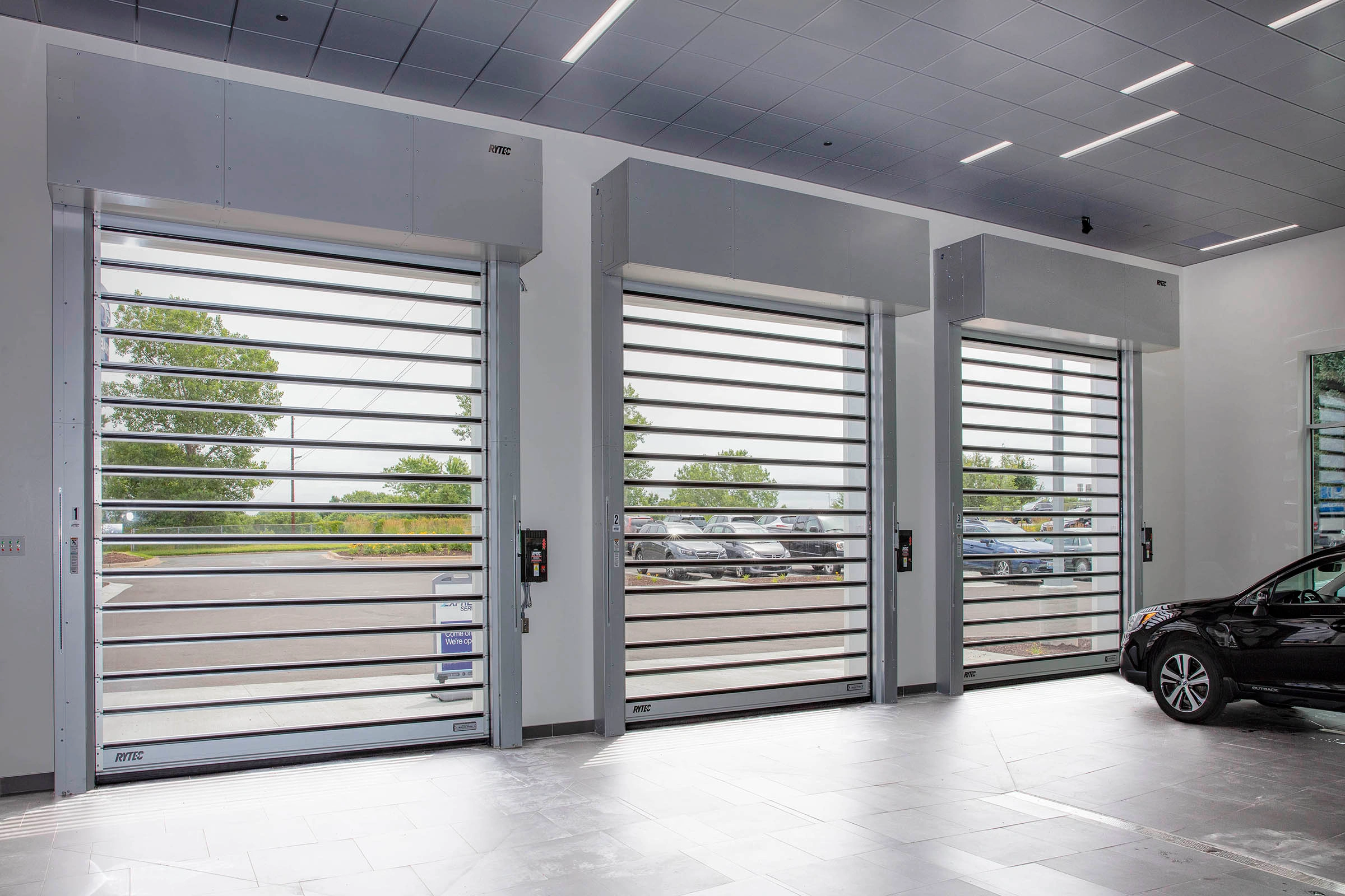Electric High Speed Spiral Door product description 3