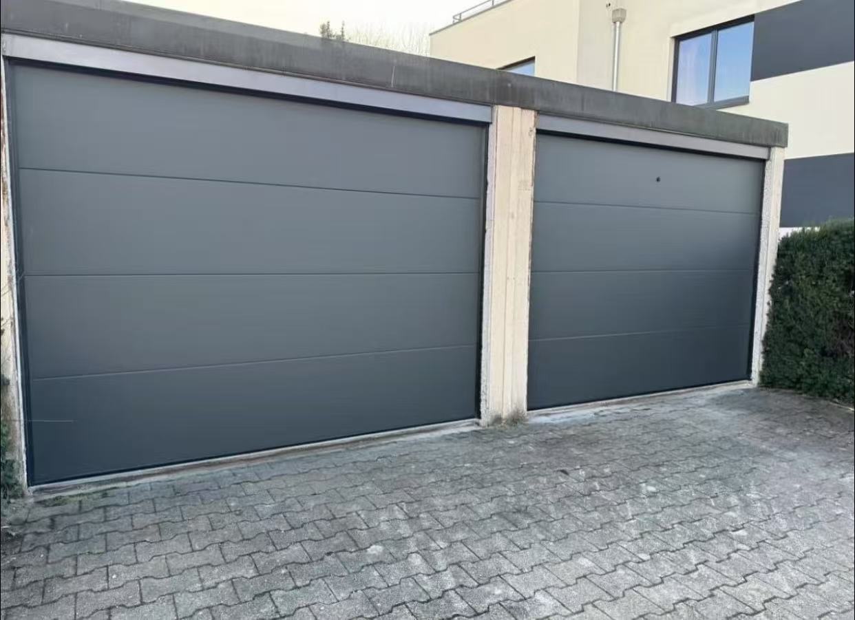 Automatic Steel Sectional Garage Door for Residential Garages product description 1
