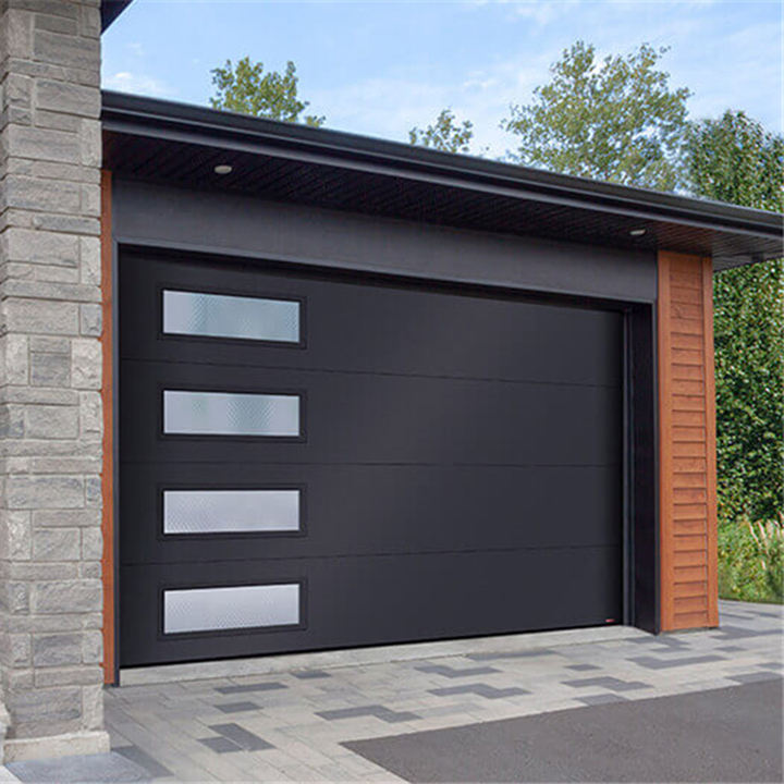 Vertical Bifold Automatic Garage Door for Commercial Buildings