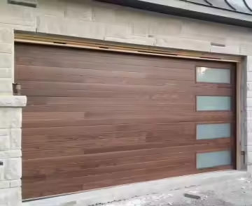Wind Resistant PU Insulated Sectional Steel Garage Door product description 2