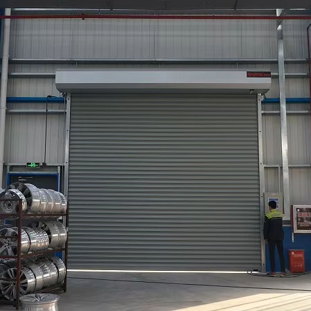 Hurricane Rated Steel Roller Door