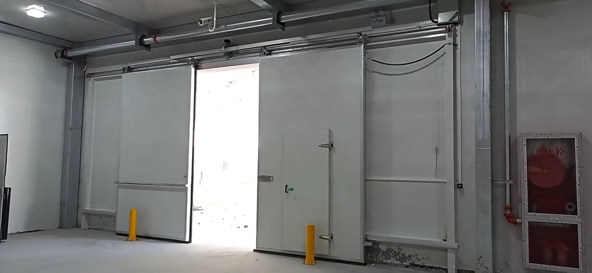 Automatic Cold Room Sliding Door Opening